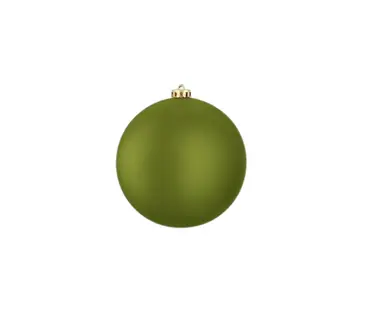 Bauble Unbreakable D. Green Matt  D 15cm