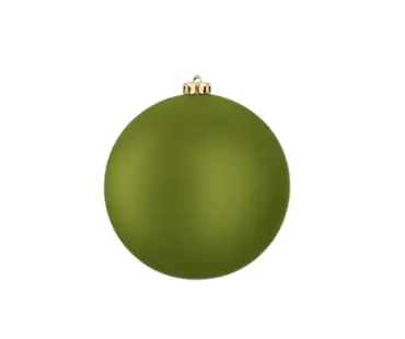 Bauble Unbreakable D. Green Matt D20cm