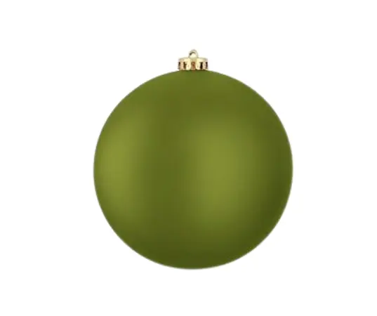 Bauble Unbreakable D. Green Matt  D25cm