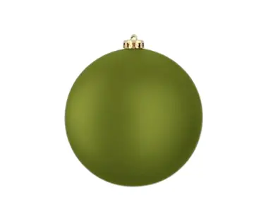 Bauble Unbreakable D. Green Matt  D25cm