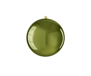 Bauble Unbreakable D. Green Shiny D20cm