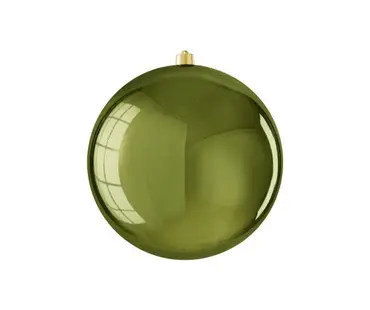 Bauble Unbreakable D. Green Shiny - D25cm