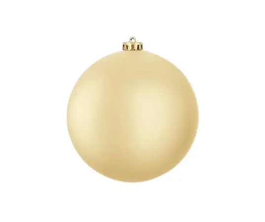 Bauble Unbreakable Gold Matt  D25cm