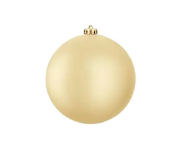 Bauble Unbreakable Gold Matt  D25cm