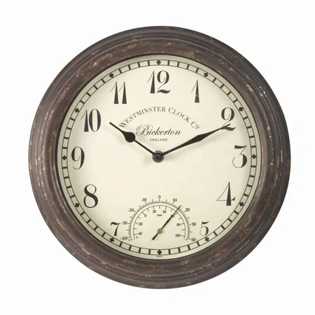 Bickerton Clock & Thermometer  12" - image 1