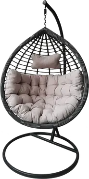 Big Cushion Single Swing Egg Chair