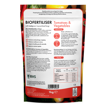 Biofertiliser for Tomato & Vegetables 1kg - image 2