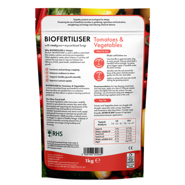 Biofertiliser for Tomato & Vegetables 1kg - image 2