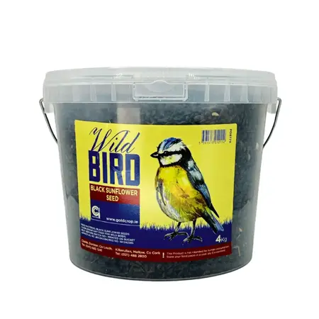 Black Sunflower Seed 4kg Tub - image 1