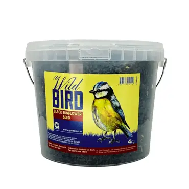 Black Sunflower Seed 4kg Tub - image 1