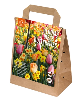 Blooms, Bees & Butterflies Landscape Garden Pastel Mix