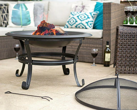 Hampton bay fire clearance pit table top