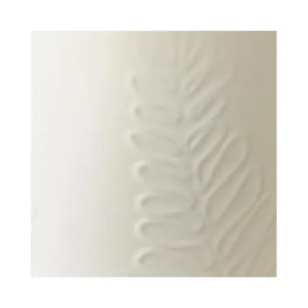 Botanist Ivory Leaf Embossed  H14cm D14cm - image 3