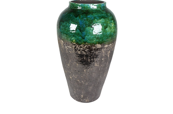 BOTTLE LINDY GREEN BLACK D28 H50 - image 1