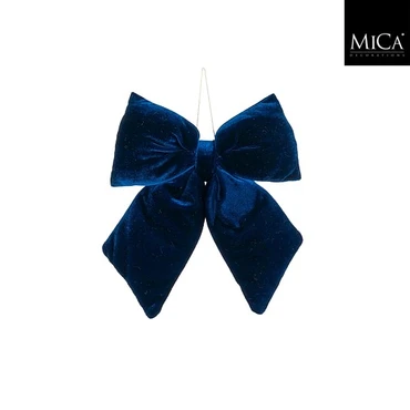 Bow Blue H 23cm