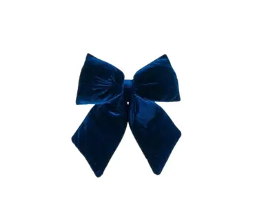 Bow Blue H 34cm