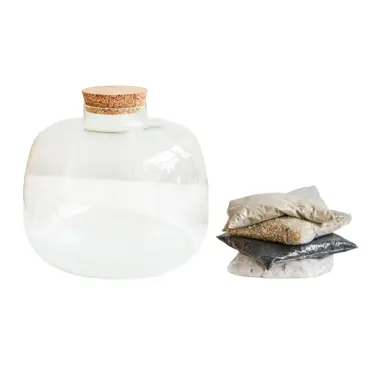 Bowl Shape Large Terrarium Diy Kit - image 2