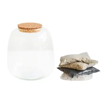 Bowl Shape Medium Terrarium Diy Kit  - image 2