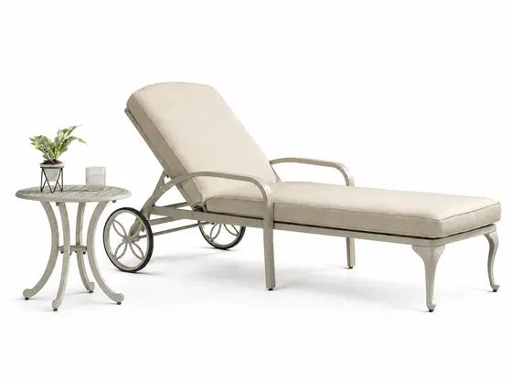 Bramblecrest Bridgewater Lounger with Coffee Table - image 1