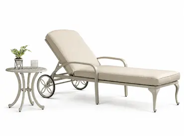 Bramblecrest Bridgewater Lounger with Coffee Table - image 1
