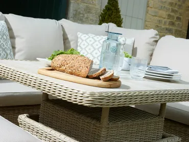 Bramblecrest Monterey Square Sofa Set with Ceramic Adjustable Table - image 3