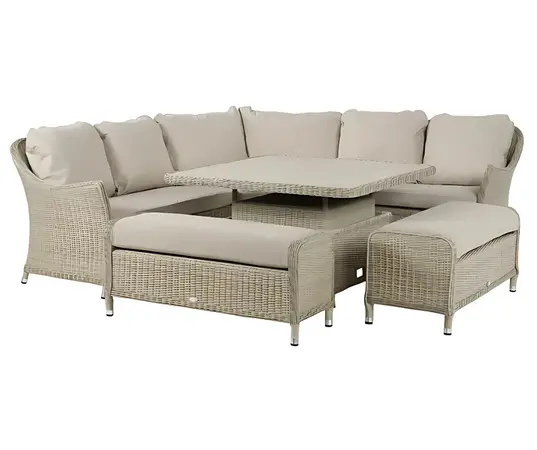Bramblecrest Monterey Square Sofa Set with Ceramic Adjustable Table - image 1