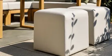 Breeze Footstool Beige - image 3