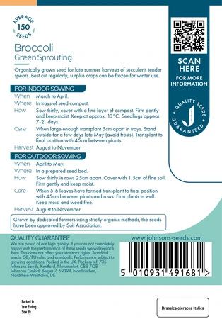 Broccoli Green Sprouting Org - image 2