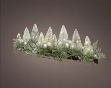 Brush Tablepiece Snowy Micro Led Bo Indoor - image 2