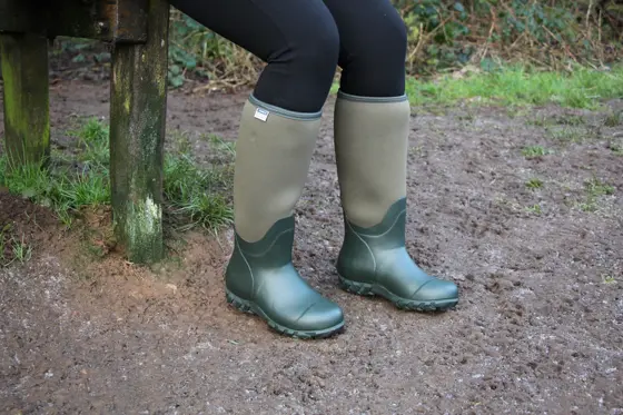 Buckingham Neoprene Wellington Boots Size 10 - image 3