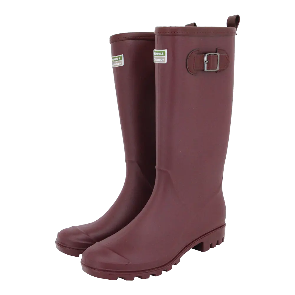 Aubergine best sale hunter boots