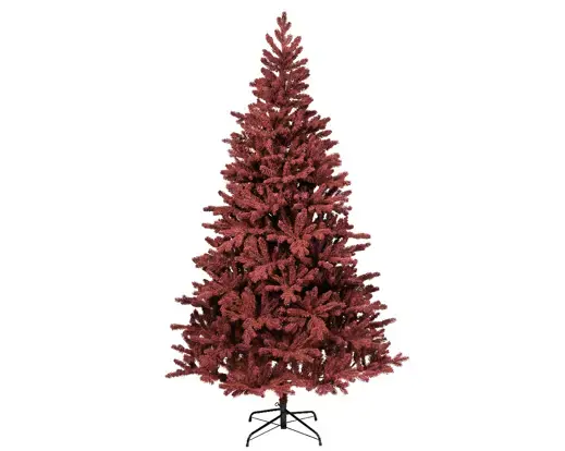 Burgundy Fir Flock 7 ft - image 1