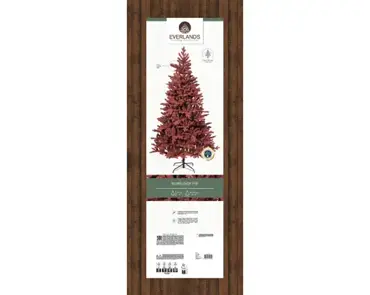 Burgundy Fir Flock 7 ft - image 2