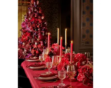 Burgundy Fir Flock 7 ft - image 3