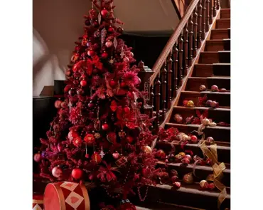 Burgundy Fir Flock 7 ft - image 4