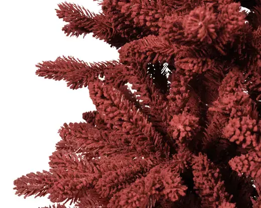 Burgundy Fir Flock 7 ft - image 8