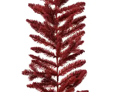 Burgundy Garland Flock Indoor