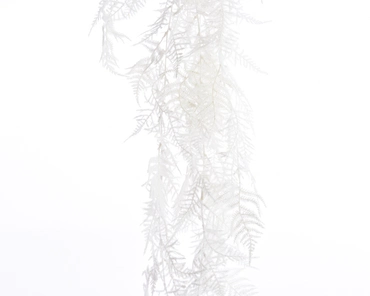 Bush Asparagus With Handle Plastic W Snow - W Glitter