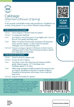 Cabbage Offenham 2 (Flower Of Spring) - image 2