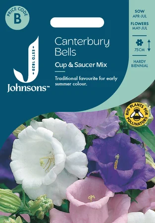 Canterbury Bells Cup & Saucer Mix - image 1