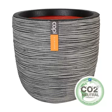 Capi Black Nature Rib NL Egg Planter 113L - image 1