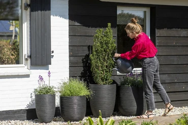 Capi Black Nature Rib NL Egg Planter 113L - image 3