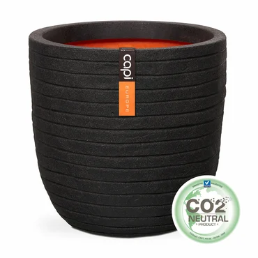 Capi Black Nature Row Vase Tapered - image 1