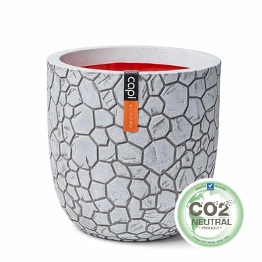 Capi Ivory Planter Ball Clay NL 35x34cm - image 1