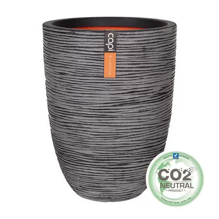 Capi Nature Rib NL Elegant Low Vase Planter 75L - image 1