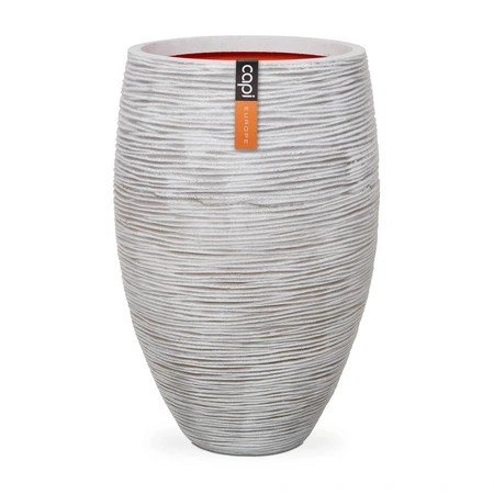 Capi Vase Elegant Deluxe Rib NL Ivory 56x85 - image 1