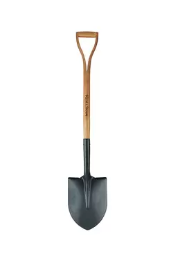 carbon steel round nose shovel