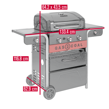 Char-Broil Gas2Coal 2.0 3B Euroflex - image 5