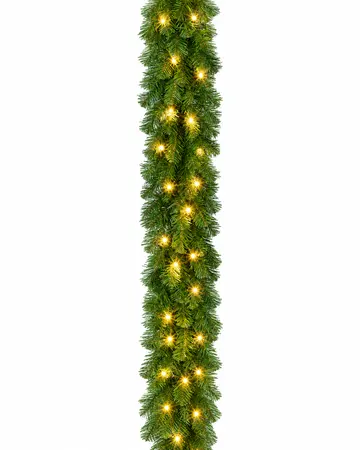 Charlton Green Prelit Garland 5m - image 1