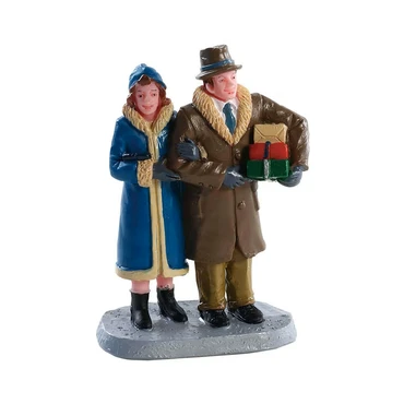 Christmas Couple Figurine